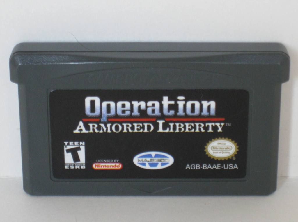 Operation: Armored Liberty - Gameboy Adv. Game